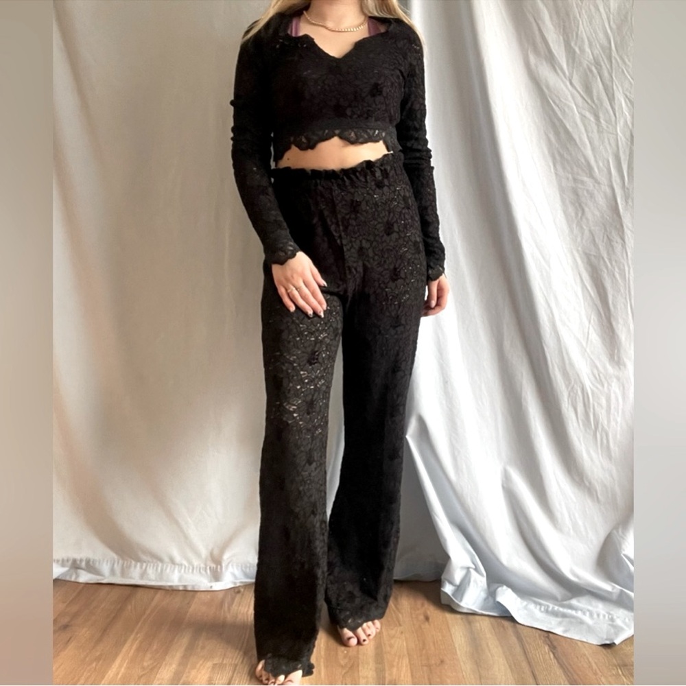 NWOT. Free People 2 Pc Cloud Ride Lounge Set